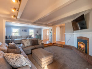 Living room of recovery center