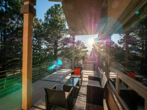 Outdoor Deck At Colorado Mens Rehab
